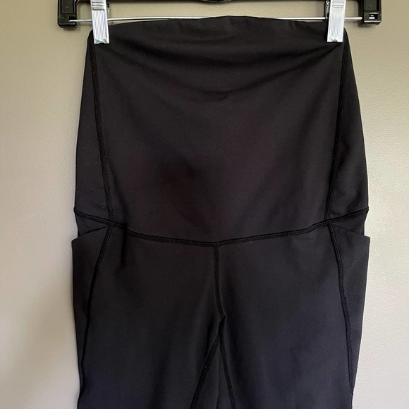 Senita Athletics Mamacita Maternity Capris in Black Size XS Gym Athletic Sporty - Picture 8 of 15